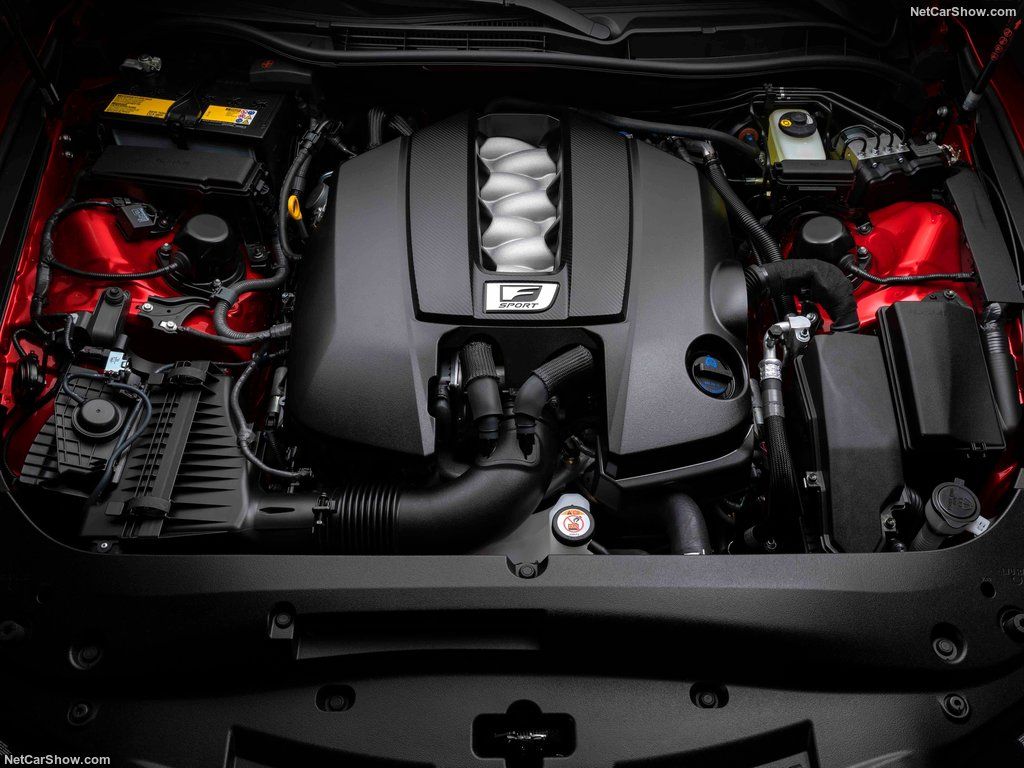  2022 Lexus IS 500 F Sport's Engine